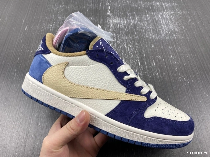 AIR 1 SCOTT X TRAVIS JORDAN DM7866-808 CUSTOM 0714